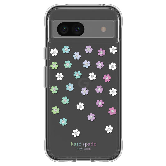 Étui de protection rigide Kate Spade Scattered Flowers pour Google Pixel 8a