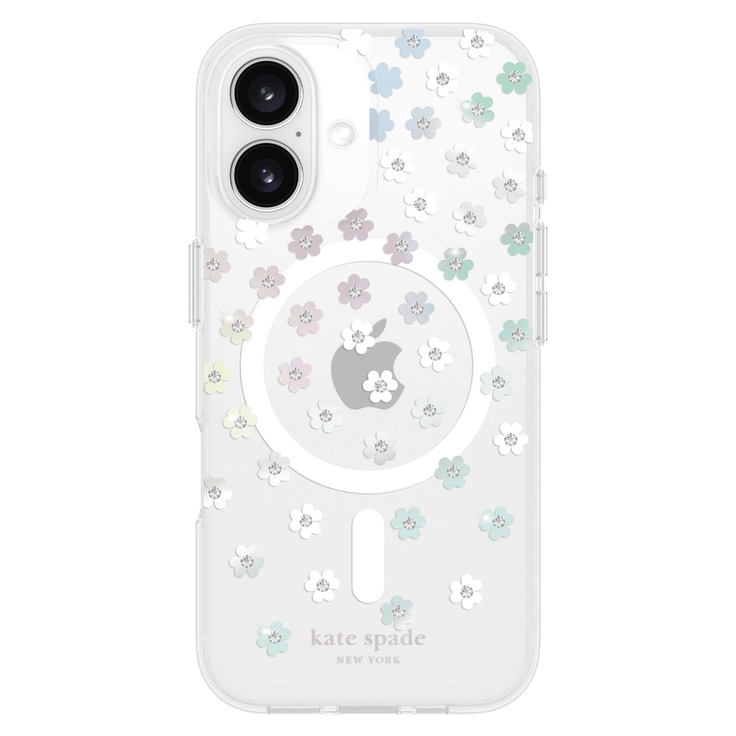 Coque de protection Kate Spade avec MagSafe Scattered Flowers pour iPhone 16