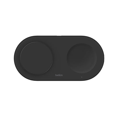 Belkin Qi2 2-in-1 Pad with 5W USB-C Port Black