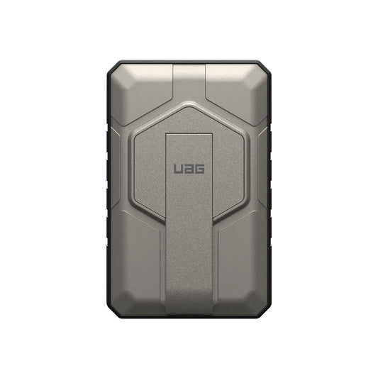 UAG Rugged Battery Pack with Kickstand for MagSafe 10K mAh 20W Black/Titanium