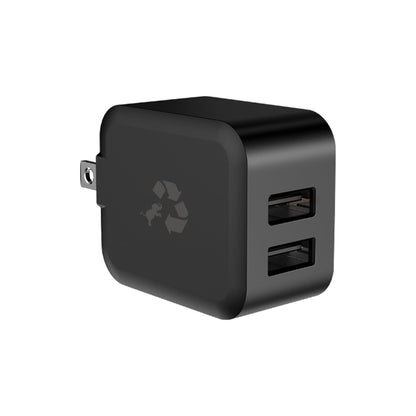 Nimble Wall Charger Dual A 12W Black