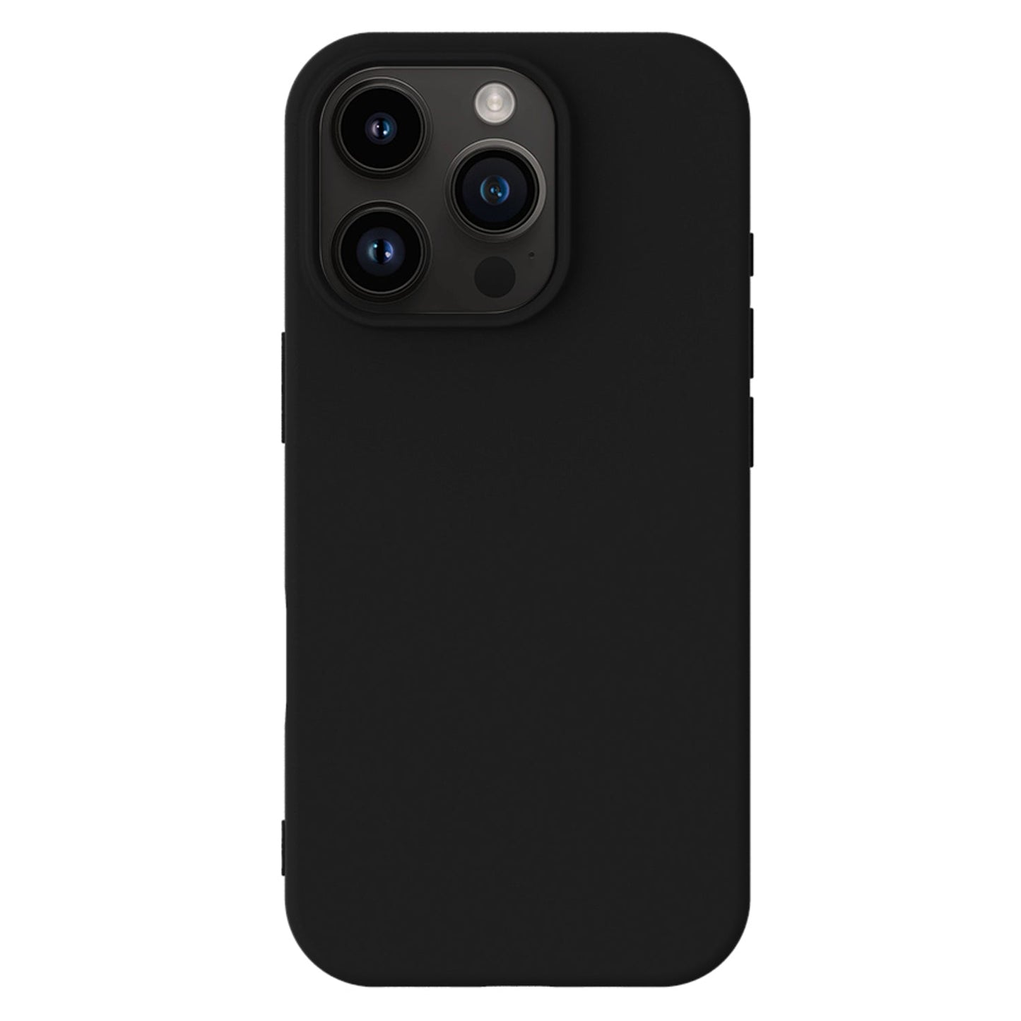 Coque en gel Blu Element noire pour iPhone 16 Pro