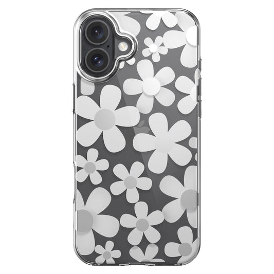 Coque SwitchEasy Fleur 3D Blanche pour iPhone 16