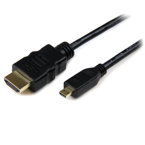 StarTech 6 ft High Speed HDMI Cable with Ethernet - HDMI to HDMI Micro - M/M - GekkoTech