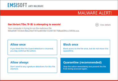 EMSISOFT Anti-Malware - 3 PC | 1 an