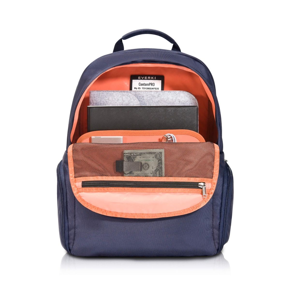 Commuter Laptop Backpack, up to 15.6-Inch - Navy
